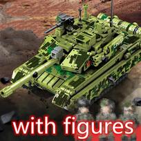 203108 Block The tank assembly Model Children's Building Blocks Boy Toys Puzzle Gifts Without Boxes