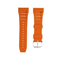 Luxury Modification Kit for Apple Watch S11 S10 46mm Silicone Strap for IWatch 9 8 7 6 5 44 45mm Stainless Steel Mod Watch Case 44mm