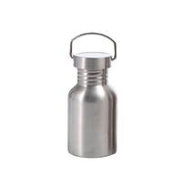1000ml/750ml/500ml/350ml Nerūdijančio plieno dviračio gertuvė Vieno sluoksnio gėrimo indas Žygiai 350ml