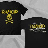Rancid 90s Punk Rock Band Retro Black Double Sided T-Shirt High-end Luxury Is for Both Men and Women Top Y2k 2026 Summer S juoda