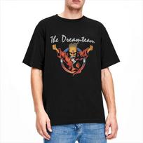 Vyriški Moteriški Thunderdom Hardcore Būrėjo Muzikos Marškinėliai 100% Medvilnė Trumpomis Rankovėmis Apvalia Kaklo Iškirpte Grafiškai Spausdinti Marškinėliai Laisvalaikio Gatvės Stiliaus S juoda