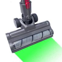 Dyson V7 V8 V10 V11 V15 dulkių siurblio priedas Minkšta ritininio šepečio galvutė su LED dulkių lemputėmis, skirta kietmedžio grindims