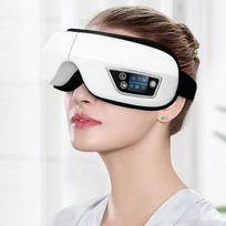 6D Smart Bluetooth Music Eye Massager Vibration Airbag Compress Eye Care Instrument Eye Mask Eye Relax Fatigue Pouch balta