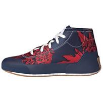 Treino Stella McCartney x Treino Wmns Adidas Mid 'Floral Print - Collegiate Navy' Women's FY1641 36