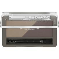 Catrice Brow Powder (Powder Set) 4 g Antakių priežiūros rinkiniai 020 Ash Brown antakių modeliavimo paletės Moterims