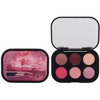 MAC MAC Connect in Colour Eye Shadow Palette 6 shades #Rose Lens 6,25 g Akių šešėliai Embedded In Burgundy Šešėliai Moterims