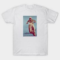 Men Black Print T-shirt Steve Mcqueen No-Cut Transfer Paper Print Cotton Tshirt L balta