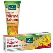 Kneipp Warming Balm with Arnica 100 g Kūno balzamas 100 priemonė sumušimams ir traumoms Women