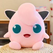 Stora lėlė pliušinis žaislas mergaitė miego pagalvė gimtadienio dovana Pokémon veidą keičianti lėlė stora lėlė mergaitė 30cm rožinė