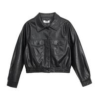 Betu Women's 2026 Spring Short PU Jacket L