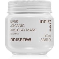 innisfree Super Volcanic Pore Clay Mask valomoji molio kaukė veidui odą glotninančio ir poras sutraukiančio poveikio 100 ml