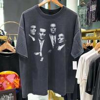 VINTAGE GERIEJI DRAUGAI RETAS PROMO JUODAS MARŠKINĖLIS Vyrams Moterims S-5XL Unisex Marškinėlis XXXL