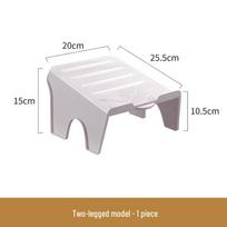 Compact Double-Layer Shoe Rack Organizer for Dorms and Homes