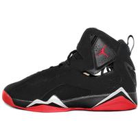 Air Jordan True Flight 'Black Red' GS 343795-003 36