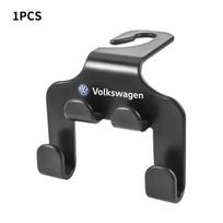 Dėl Volkswagen Daugiafunkcinio Automobilio Logotipo Sėdynės Galvos Atramos Kabliuko Dėl Volkswagen VW Jetta Polo T4 T5 T6 Sharan Touareg Gol T-Cross Touran