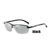 Poliarizuoti fotochrominiai akiniai nuo saulės, vyriški UV400 pavaros perėjimo lęšiai dieną ir naktį vairuojant žvejybai naktinio matymo spalvos keitimas Polarized Photochromic Sunglass