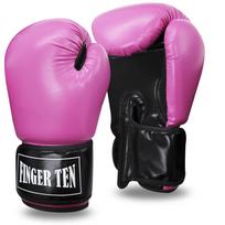 Bokso Pirštinės Suaugusiems Moterims Kickbokso MMA Sanda Pirštinės Treniruočių Pratimų Odinės Pirštinės Sportinės Apsauginės Pirštinės Lašinis Siuntimas 8 oz rožinė
