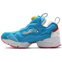 Doraemon x atmos x Reebok InstaPump Fury OG Furry Blue Unisex Sneakers White GV7288 36