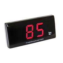 Raudonas LCD skaitmeninis motociklo vandens temperatūros matuoklis lenktyniniam paspirtukui