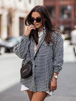 Hot Selling Autumn Winter Herringbone Long Sleeve Shirt for Women XS juoda