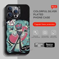 H-Hazbin VOX H-Hotel Trust Us Phone Case For iPhone 17,16,15,14,13,12,11,Pro,Max,Plus,Mini,X,XS,XR,8,S,SE Soft Black Case iPhone15