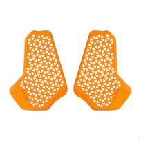 2x Motociklo krūtinės apsauga, Lengva valyti, Apsauginis paminkštinimas, Kūno apsauginė įranga orange