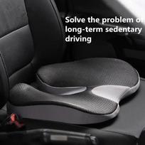 Memory Foam Sėdimkaulio Atleidimo Sėdynės Pagalvėlė Sėdmeniams Apatinei Nugaros Daliai Pakinklinei Sausgyslei Klubams Sėdimajam Gumburui Mažina Nuovargį Kėdėi 45x35cm
