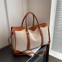 1PCS Vintage Tote Bag Men Women Universal Travel Clothes Shoes Storage Canvas Bag Large Capacity Sports Gym Bag ruda