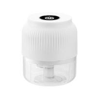 Elektrinis česnako smulkintuvas 150/300 ml Maisto smulkintuvas USB Mini Vaisių Daržovių Smulkintuvas Nešiojamas Mažas Maisto Procesorius 150ML balta