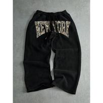 Men's Drawstring Waist Letter Print Comfortable and Fashionable Casual Sports Pants Wide Leg Pants for Daily Wear, Comfortable Fabric S