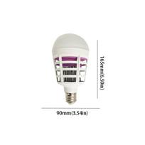 Electronic Light Bulb Mosquito Trap Lamp E27 Lamp Mosquito Killer Lamp  Kitchen Style C