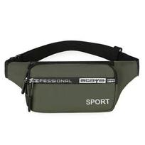 Unisex juosmens krepšys vyriškas daugiafunkcis didelės talpos vandeniui atsparus sportinis paketas kasos aparato verslo krepšys, atsparus dėvėjimui bėgimo maišelis Oxford Fanny Pack