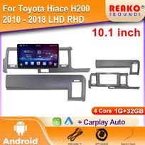Automobilio radijas Toyota Hiace H200 2010 - 2018 LHD RHD Carplay Navigacija GPS Android Auto Multimedijos grotuvas Stereo Head BT 2din 4 core 1GB+32GB carplay