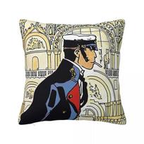 Corto Maltese Venecijoje Dekoratyvinė pagalvė Kalėdinės pagalvių užvalkalai Dekoratyvinės pagalvės svetainei Namų dekoras 30x30cm beige