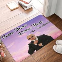 Pasaulinis ponas Buvo ten, darė tai Durų kilimėlis Neslystantis grindų kilimėlis prieškambariui, svetainei, miegamajam, namų dekoravimui Plaunamas kilimas 40x60cm