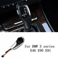 LED Gear Shift Knob Automatic Gear Shifter Lever Handle for BMW 3 series E46 E90 E91 E92 E93 316i 318i 320d 320i 323i 328i 330i E90 E91 E92 Black