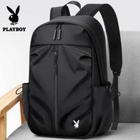 PLAYBOY Atsitiktinis vandeniui atsparus nešiojamojo kompiuterio kuprinė juoda