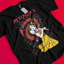 Midori The Camellia Giel T-shirt Shojo Tsubaki Suehiro Maruo Anime Tee All Size BB714 2XL