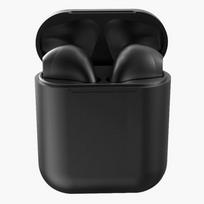 Macaron InPods 12 i12 TWS belaidės ausinės Bluetooth HiFi sportinės ausinės, skirtos iPhone Xiaomi Samsung juoda