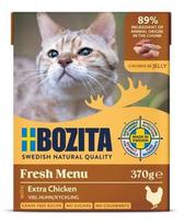 BOZITA Fresh Menu Chicken in jelly - šlapias kačių maistas - 370g