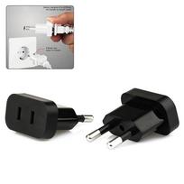 1 Pc 4.8mm Power Plug Adapter US To German Plugs Power Plug Converter Travel Adapter Power Converter Outlet juoda