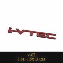 3D Metalinis Ivtec Raidės Emblema Ženklelis Lipdukas Automobilio Stilius Civic Logotipui Automobilio Galinės Uodegos Bagažinės Lipdukai Lipdukai Auto Aksesuarai