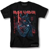 Iron Maiden Darth Vadero derinys marškinėliai Žvaigždžių karų plakatas vtg grafinis dizainas Marškinėliai Unisex Marškinėliai XXL