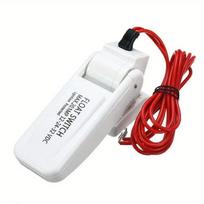 12-24-32V Automatinis elektrinis drenažo siurblys Valtis Jūrinis plūdinis jungiklis Vandens lygio reguliatorius Srauto jutiklio jungiklis White