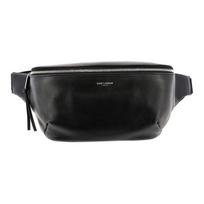 Saint Laurent Ysl Įspaustas logotipas Odinė krūtinės rankinė Unisex krepšiai Juoda 505671-0X52E-1000 Basic Set (Bag+Dust Bag)