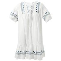 SanCai Summer Embroidered A-Line Mini Dress M
