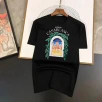 Derliaus High Street CASA marškinėliai su spauda, dideli dydžiai, Hip Hop marškinėliai, Harajuku, laisvi, moterims, vyrams, trumparankoviai viršutiniai drabužiai M juoda
