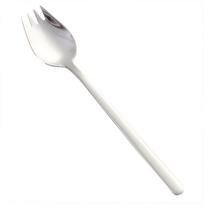 2 viename nerūdijančio plieno šakutė šaukštas Spork stalo įrankių rinkinys virtuvės lauko indų įrankis as picture show