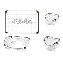 All in One Camping Cutlery Set Includes Bowl Mug Plate for Outdoor Meals