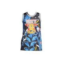 Air Jordan NBA X RW Jersey 1 Why Not Collaboration Russell Westbrook 0 Jersey SW Fan Edition Men jerseys Black Blue AV4760-010 S